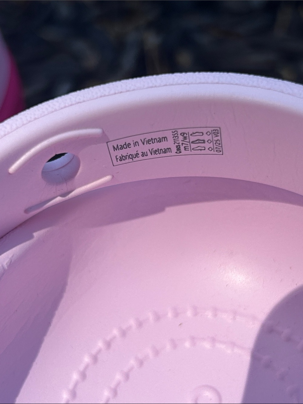 CROCS Classic Stacked Clogs- Dragon Fruit - Picture 7 of 8